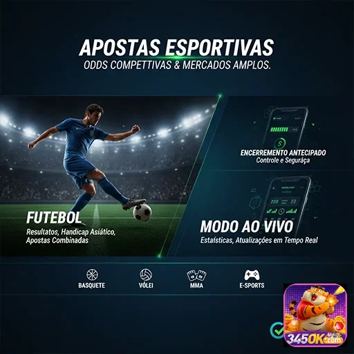 Imagem ilustrativa sobre apostas esportivas VIP no site 345ok.