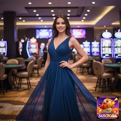 Mesa de bacará com dealer ao vivo em cassino