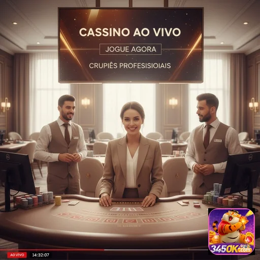 Crupiês em ação em cassino ao vivo no 345ok, trazendo emoção e interatividade aos jogadores.