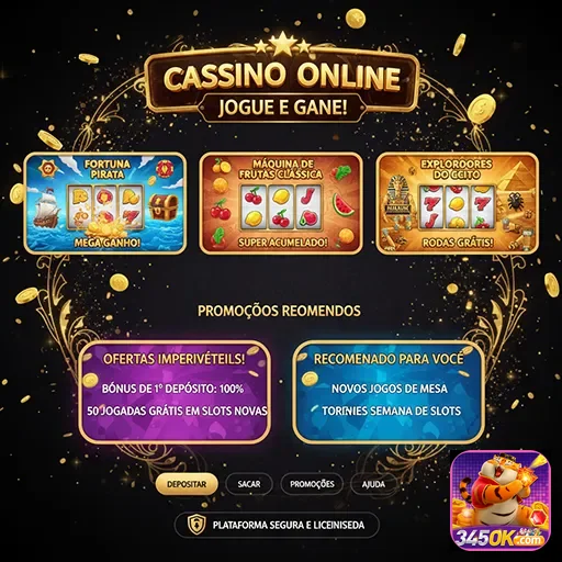Jogador acessando cassino online pelo celular